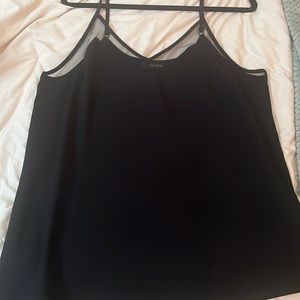Black tank top